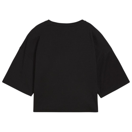 Puma Γυναικεία κοντομάνικη μπλούζα Wardrobe Essentials Oversized Short Tee